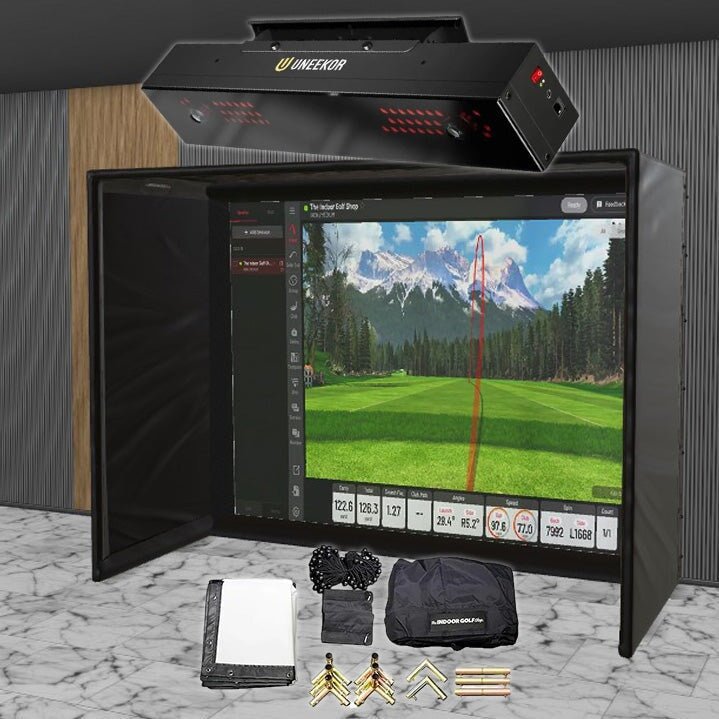 Uneekor EYE XR SIG DIY Golf Simulator Studio Package - Image 7
