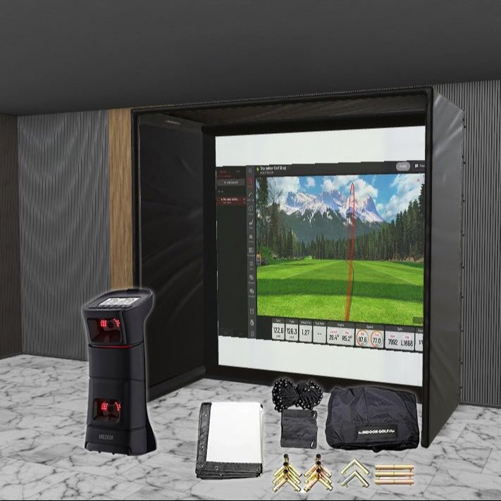 Uneekor EYE Mini SIG DIY Golf Simulator Studio Package - Image 8