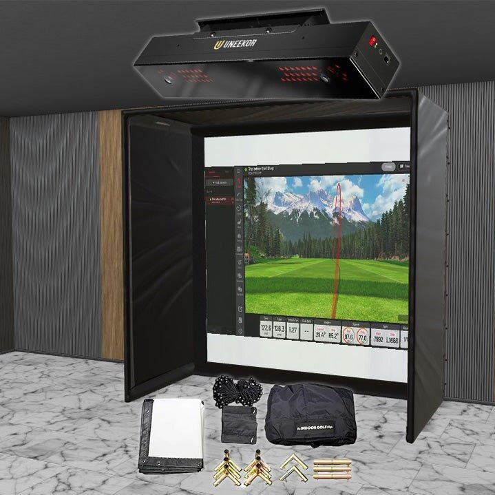 Uneekor EYE XR SIG DIY Golf Simulator Studio Package - Image 8