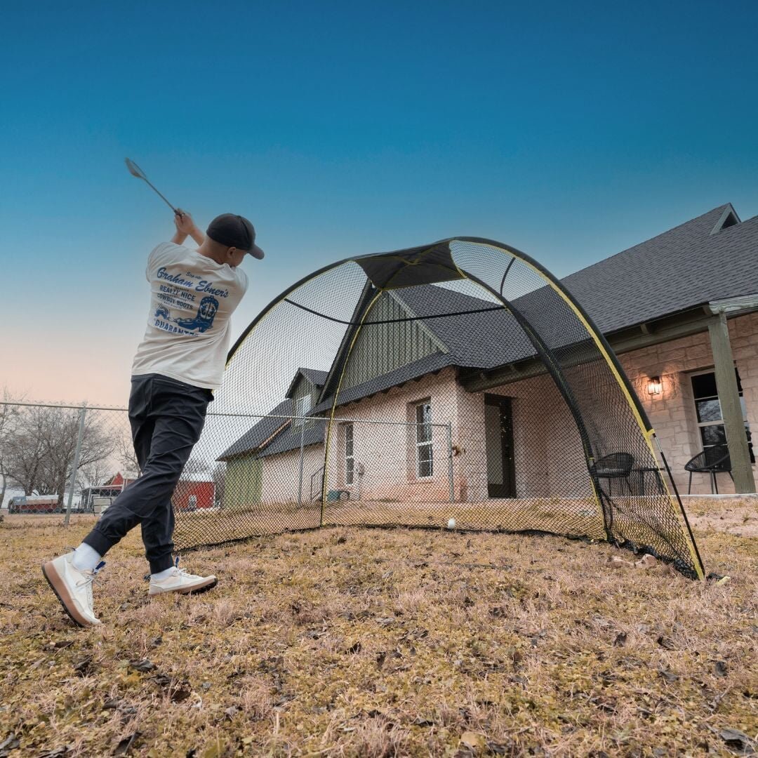 Uneekor EYE MINI Golf Net Practice Bundle - Image 14