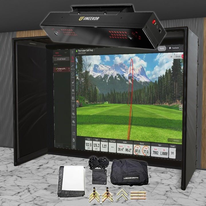 Uneekor EYE XR SIG DIY Golf Simulator Studio Package - Image 5