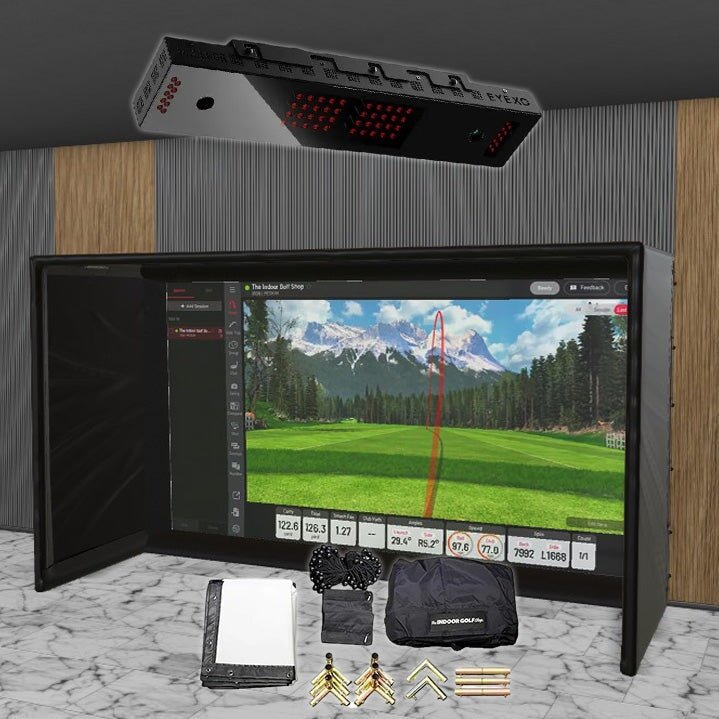 Uneekor EYE XO SIG DIY Golf Simulator Studio Package - Image 4