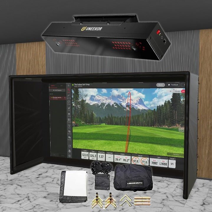 Uneekor EYE XR SIG DIY Golf Simulator Studio Package - Image 4