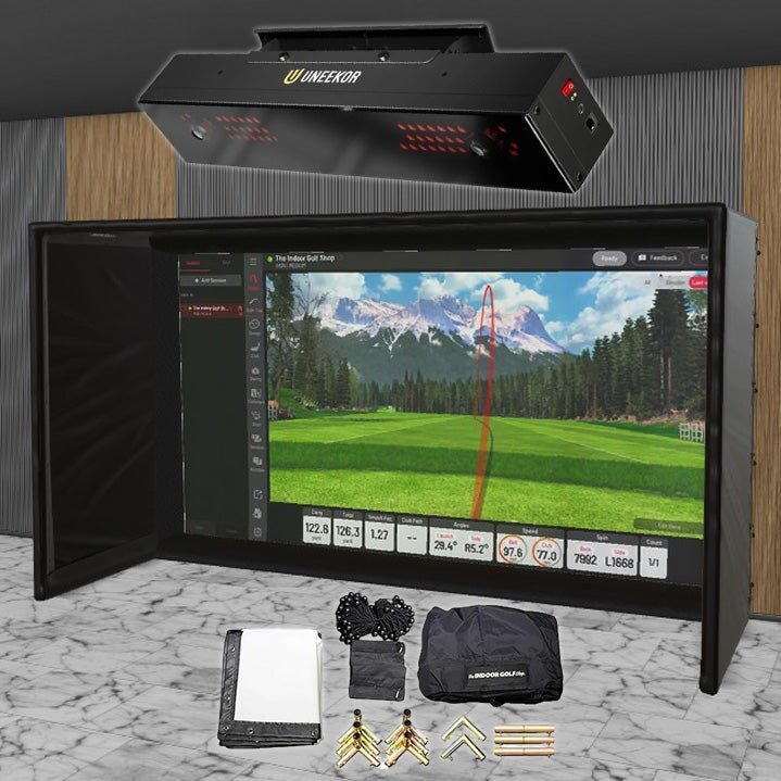 Uneekor EYE XR SIG DIY Golf Simulator Studio Package - Image 2