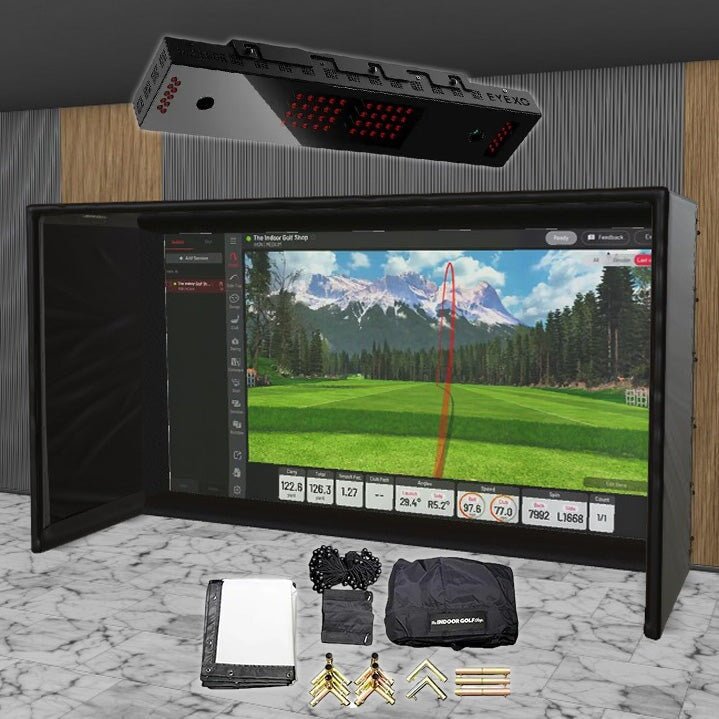 Uneekor EYE XO SIG DIY Golf Simulator Studio Package - Image 2