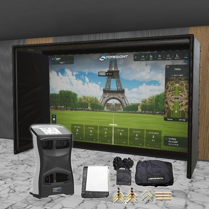 Foresight Sports GCQuad SIG DIY Golf Simulator Studio Package - Image 10