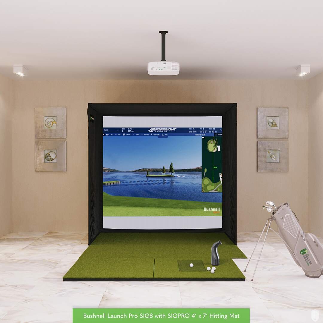 Bushnell Launch Pro SIG8 Golf Simulator Package - Image 3