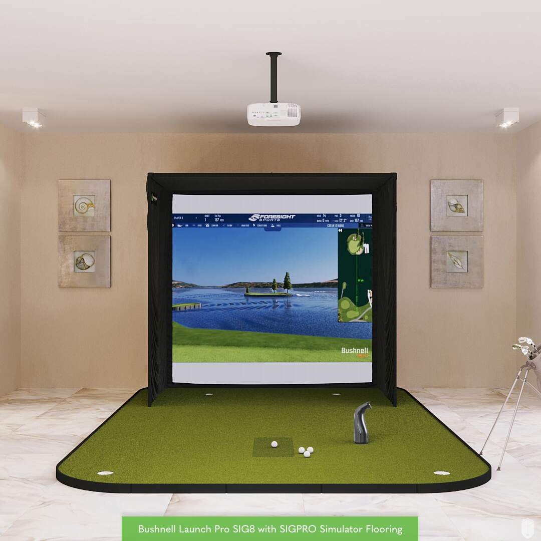 Bushnell Launch Pro SIG8 Golf Simulator Package - Image 4