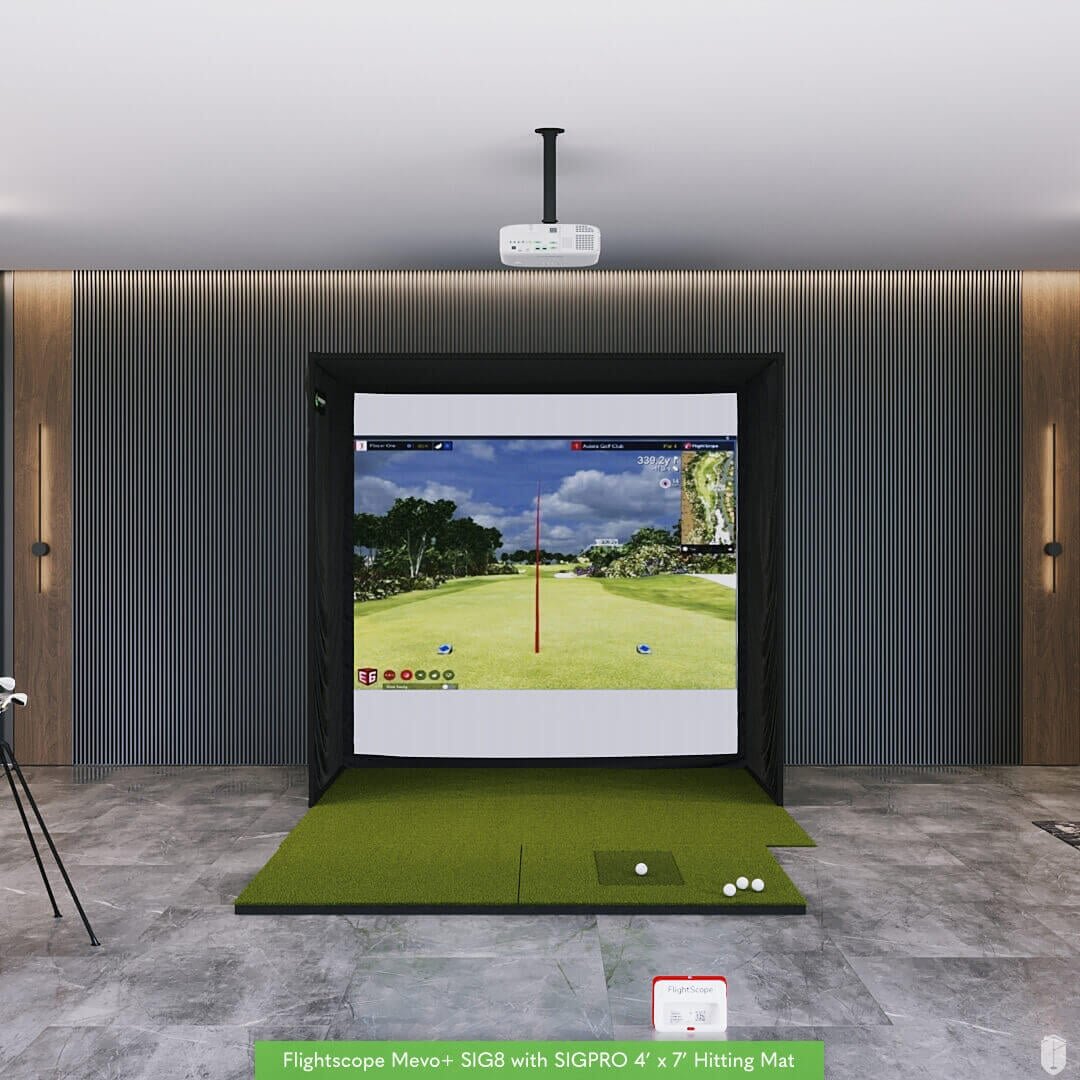 FlightScope Mevo+ SIG8 Golf Simulator Package - Image 3