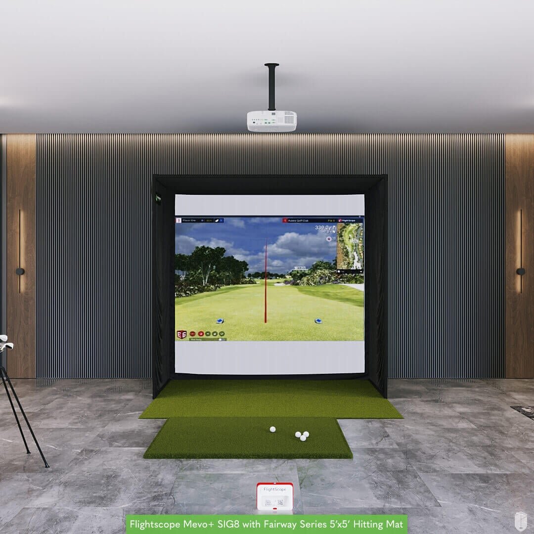 FlightScope Mevo+ SIG8 Golf Simulator Package - Image 2