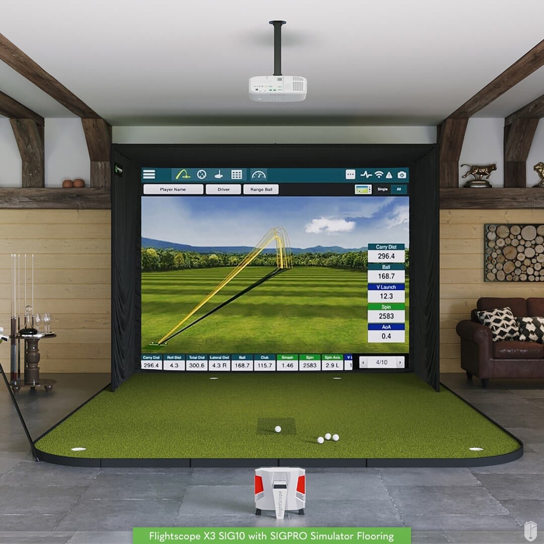 FlightScope X3C SIG10 Golf Simulator Package - Image 4