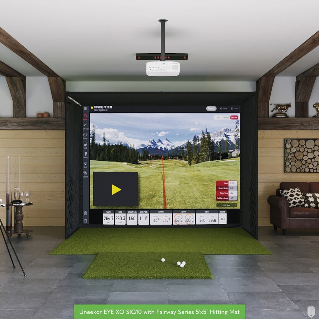 Uneekor EYE XO SIG10 Golf Simulator Package - Image 4
