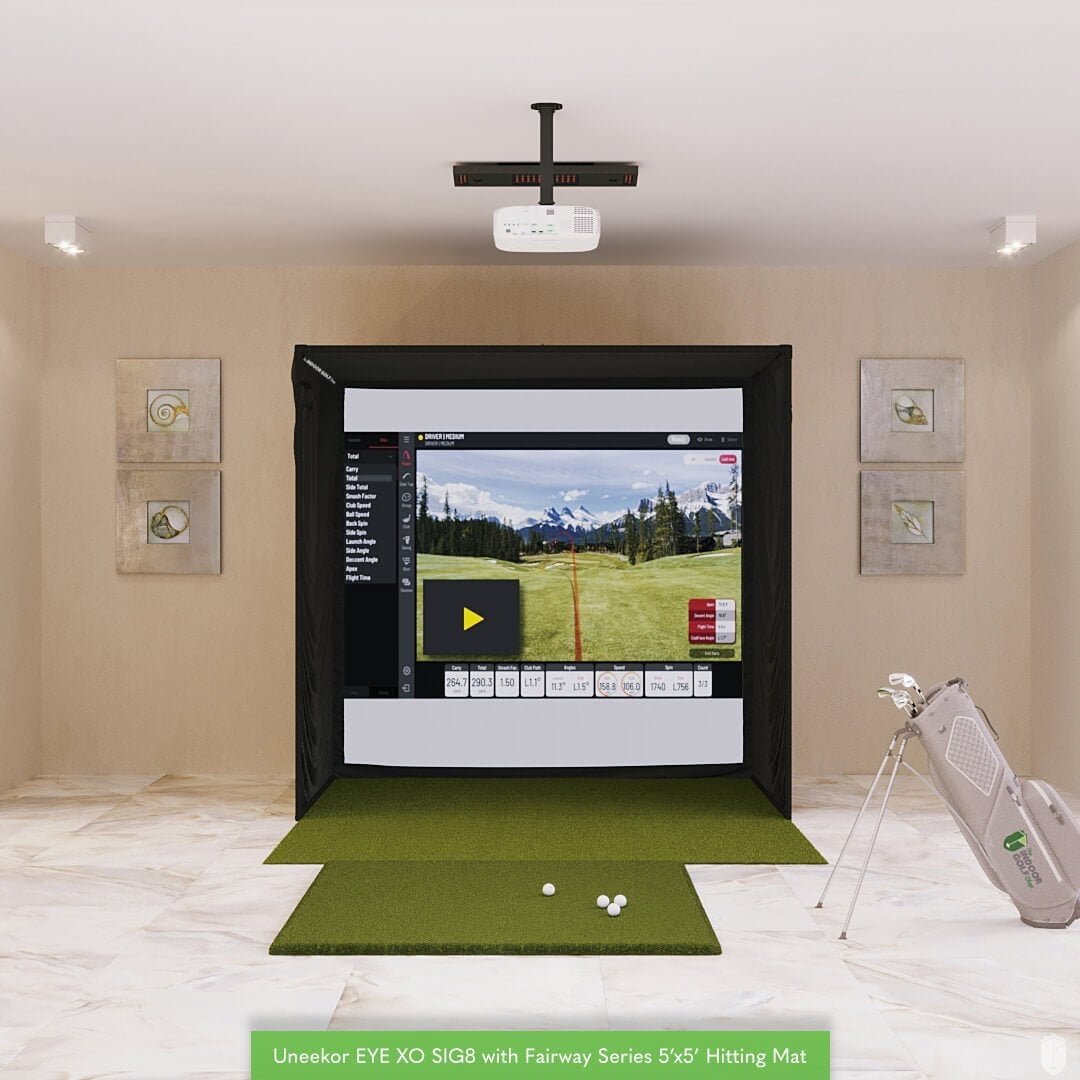 Uneekor EYE XO SIG8 Golf Simulator Package - Image 2