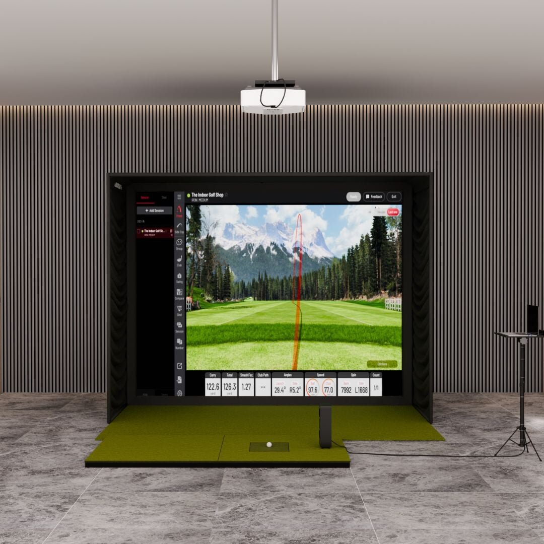 Uneekor EYE MINI Lite SIG10 Golf Simulator Package - Image 4