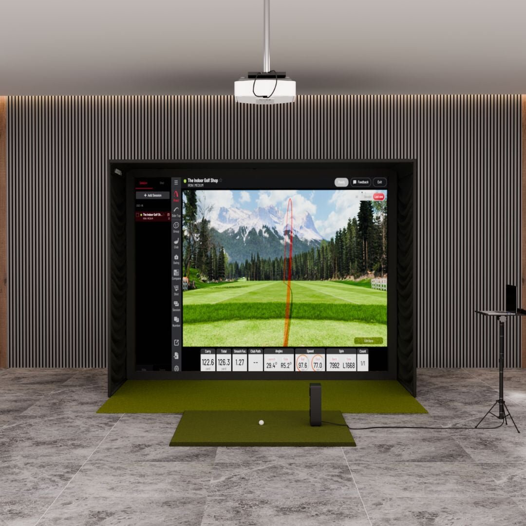 Uneekor EYE MINI Lite SIG10 Golf Simulator Package - Image 3