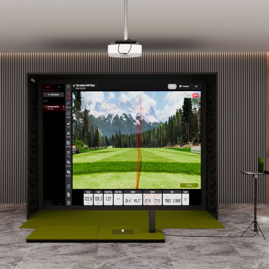Uneekor EYE MINI LITE SIG12 Golf Simulator Package - Image 2