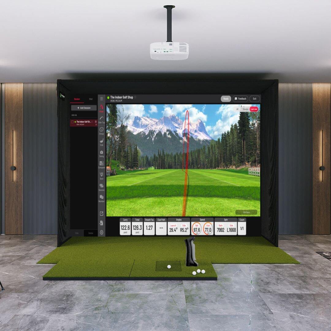 Uneekor EYE MINI SIG12 Golf Simulator Package - Image 2