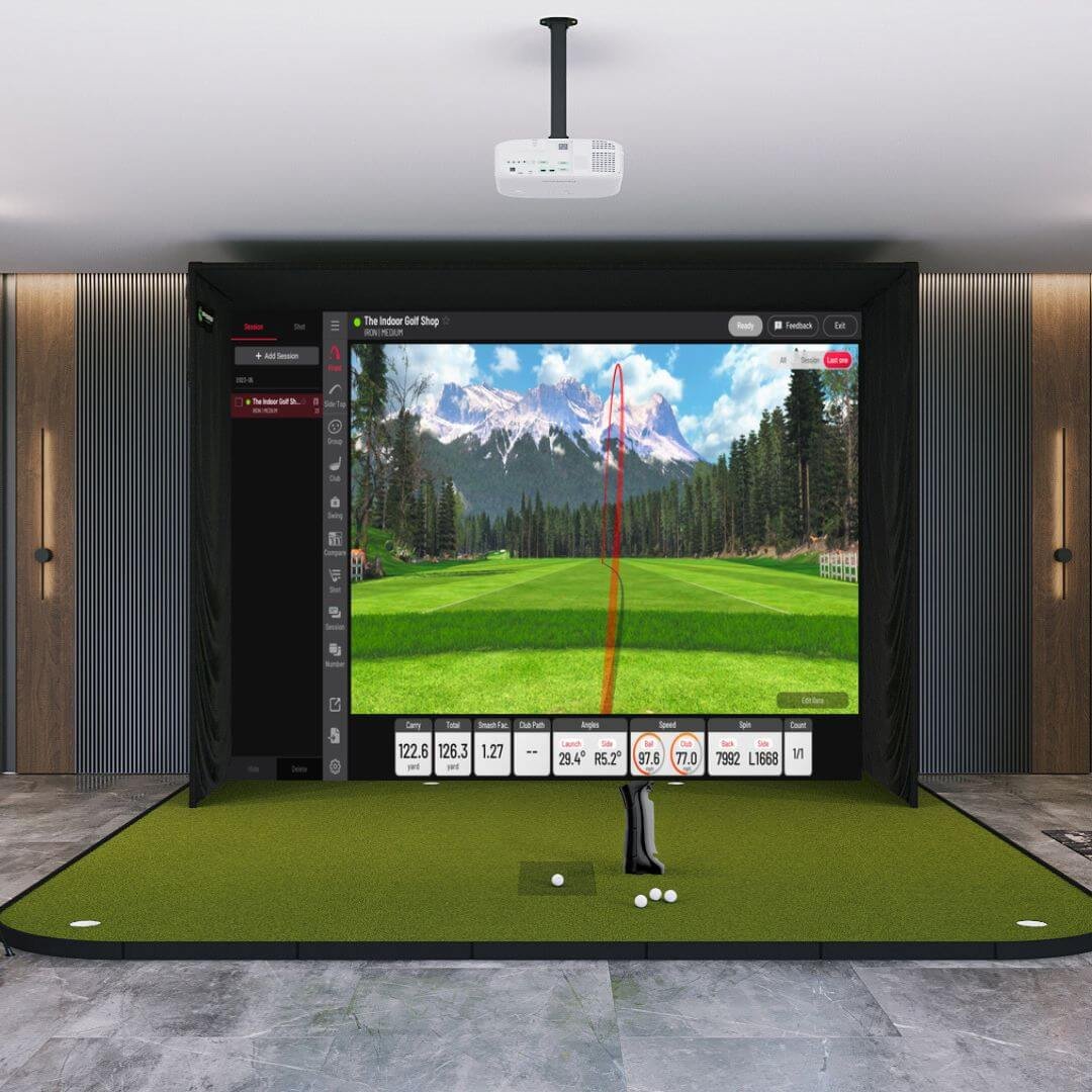 Uneekor EYE MINI SIG12 Golf Simulator Package - Image 4