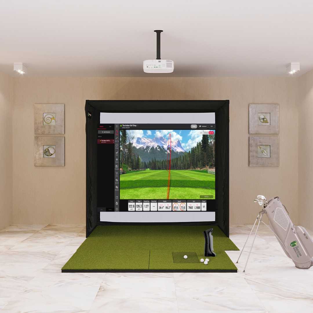 Uneekor EYE MINI SIG8 Golf Simulator Package - Image 2