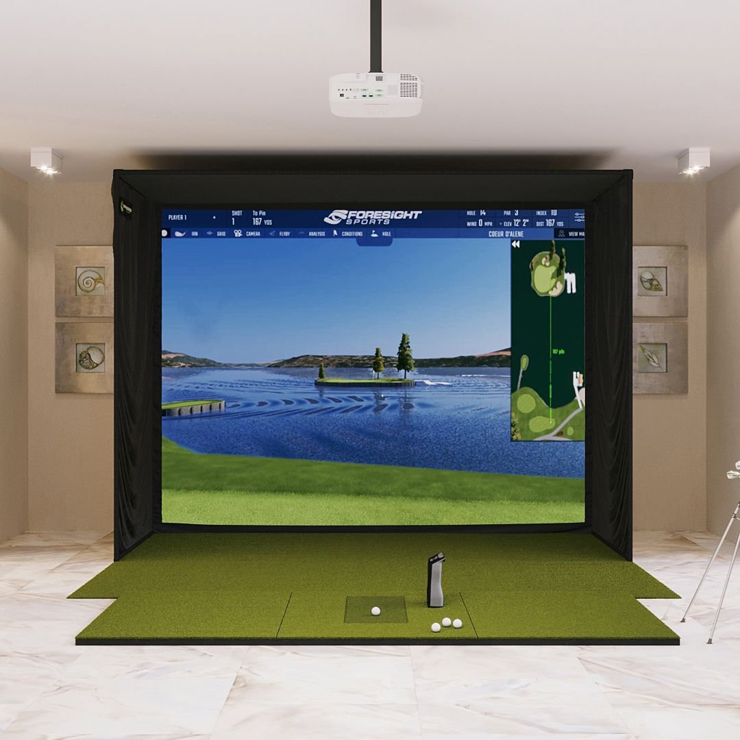 Foresight Sports GCQuad SIG12 Golf Simulator - Image 5