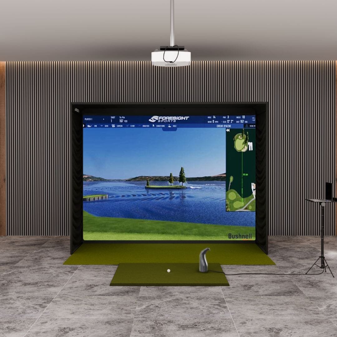 Bushnell Launch Pro i SIG10 Golf Simulator Package