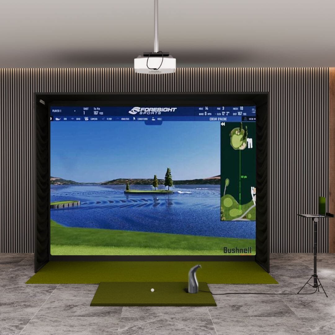 Bushnell Launch Pro i SIG12 Golf Simulator Package
