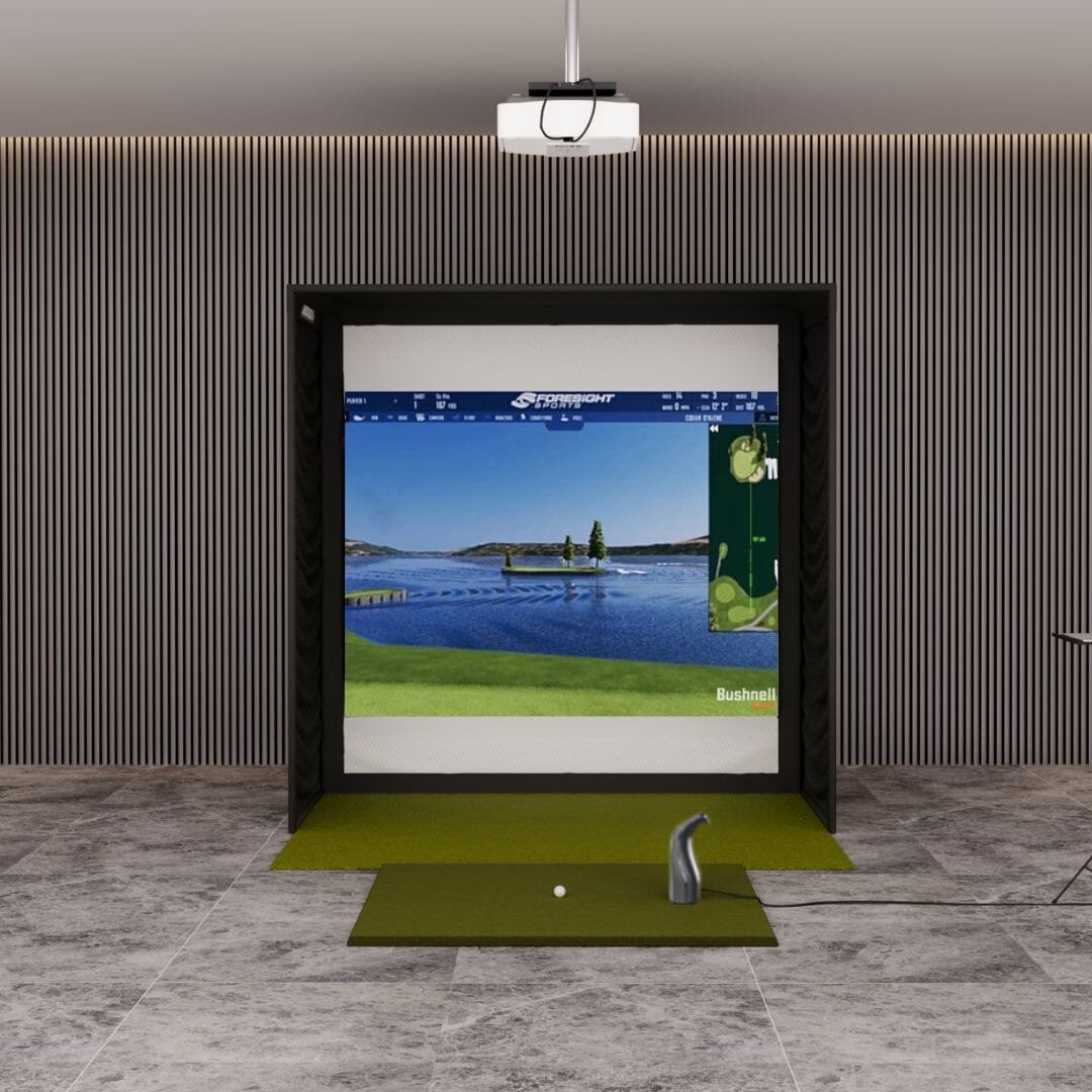 Bushnell Launch Pro i SIG8 Golf Simulator Package