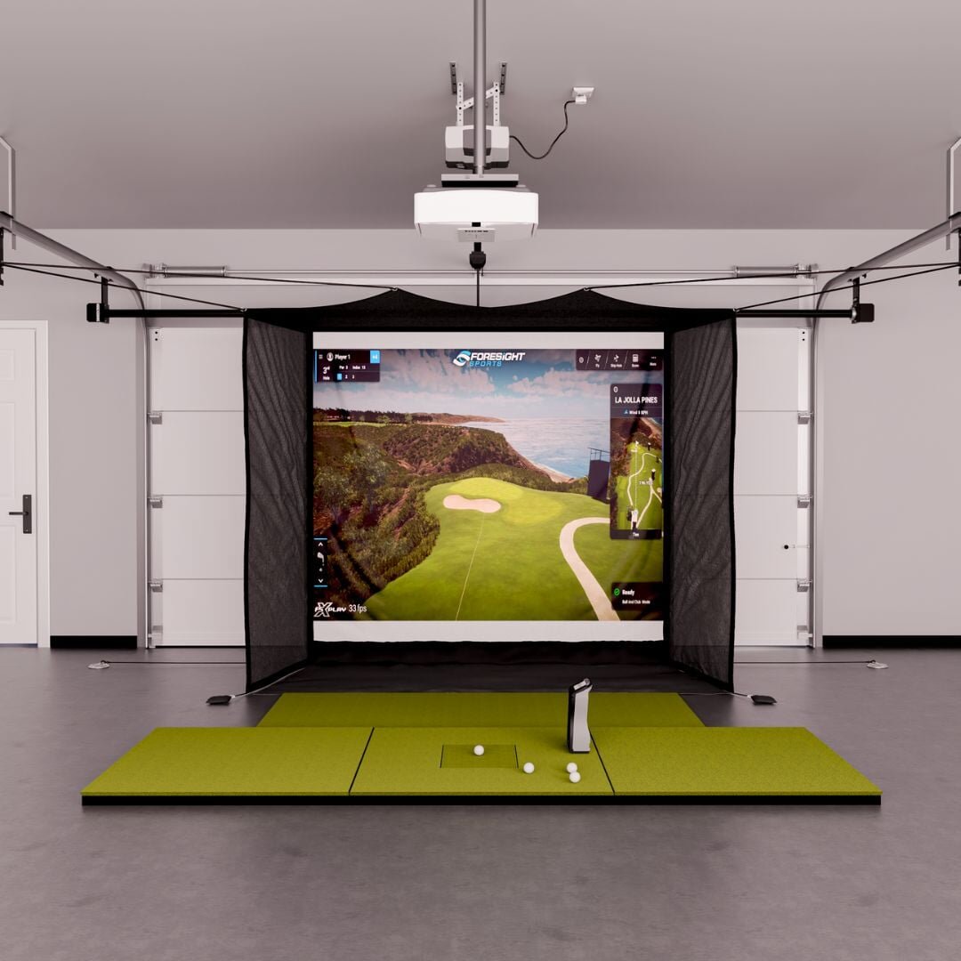 Foresight Sports GCQuad Garage Golf Simulator Package - Image 2