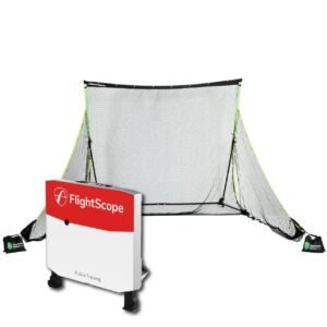 Flightscope X3C Golf Net Practice Bundle